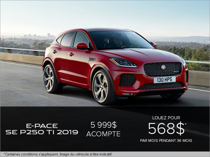 La Jaguar E-PACE SE P250 TI 2019