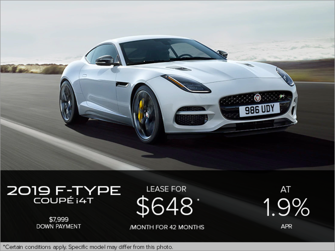 The 2019 Jaguar F-TYPE Coupé i4T