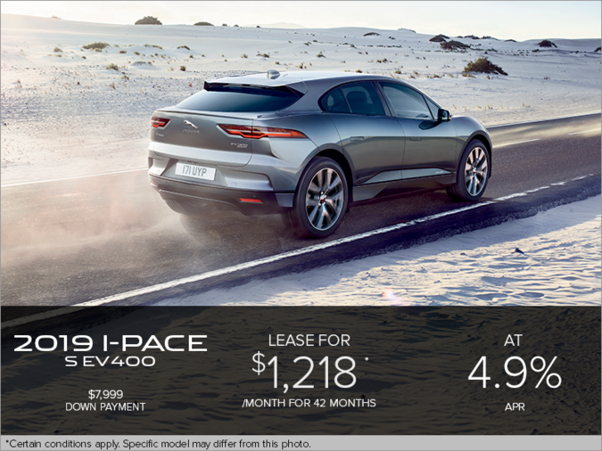 The 2019 Jaguar I-PACE S EV400