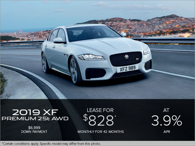 The 2019 Jaguar XF Premium AWD
