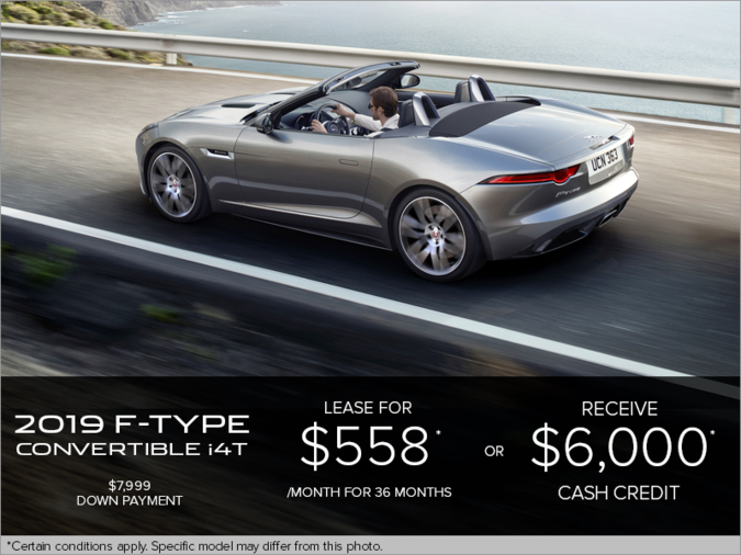 The 2019 Jaguar F-TYPE Convertible i4T