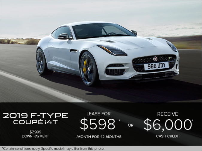 The 2019 Jaguar F-TYPE Coupe i4T