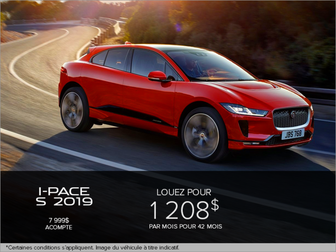 Le Jaguar I-PACE S EV400 2019