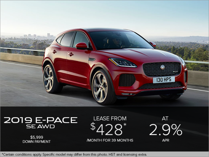 The 2019 Jaguar E-PACE SE AWD