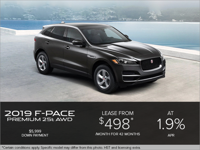 The 2019 Jaguar F-PACE Premium 25t AWD