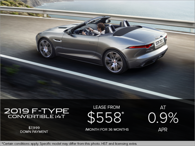 The 2019 Jaguar F-TYPE Convertible i4T