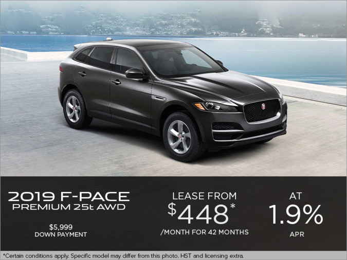 The 2019 Jaguar F-PACE Premium 25t AWD