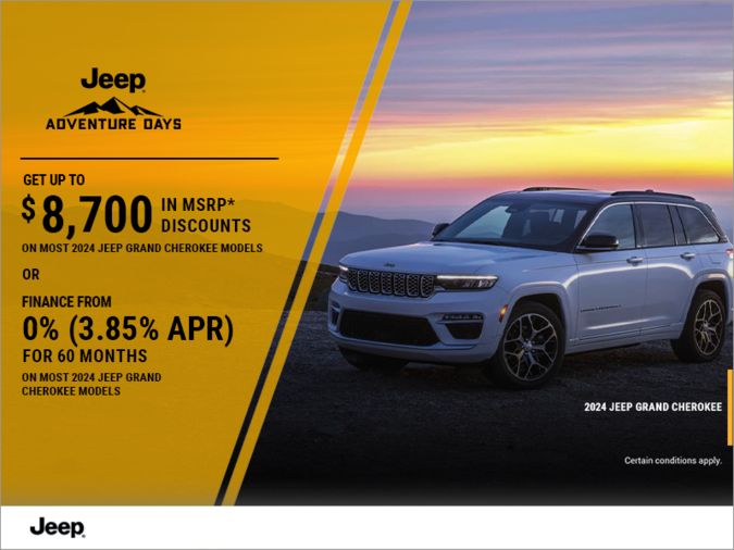 Get the 2024 Jeep Grand Cherokee!