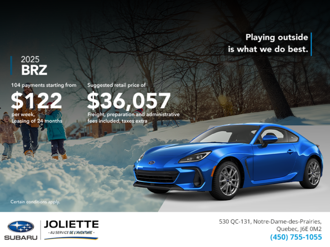 Get the 2026 BRZ today!