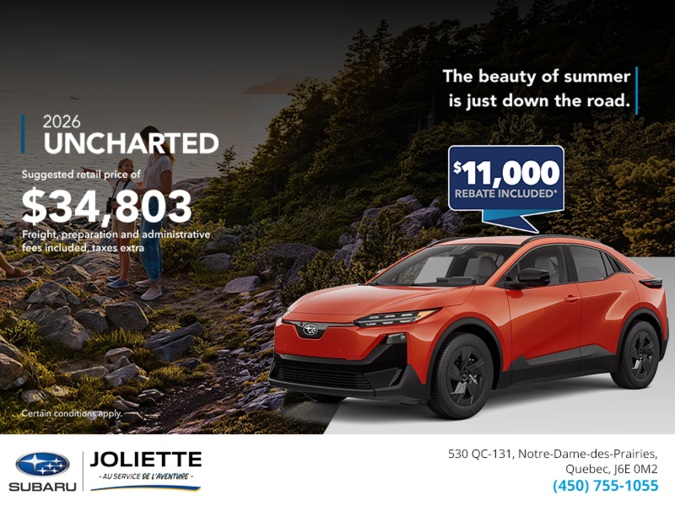 Get the 2026 Uncharted today!