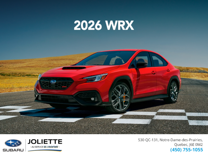 2026 Subaru WRX