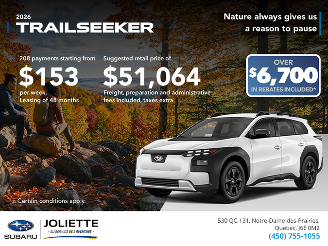 2026 Subaru Trailseeker