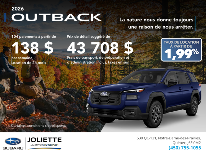 Subaru Outback 2026
