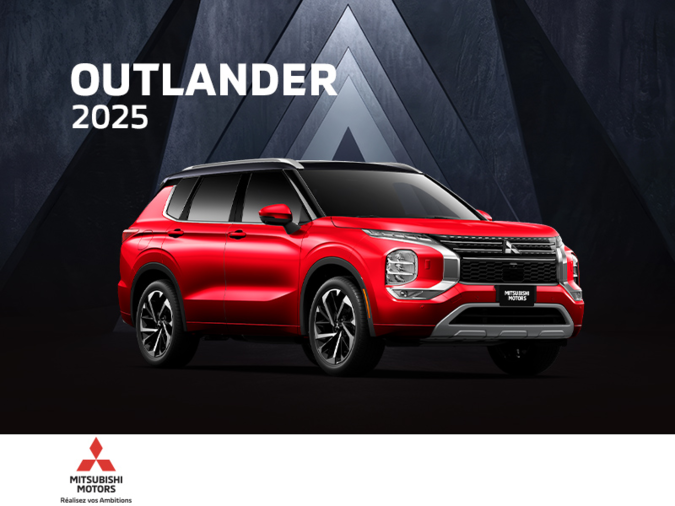 Procurez-vous le Mitsubishi Outlander 2025