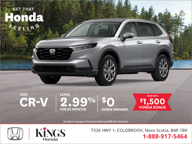 Get the 2025 Honda CR-V!