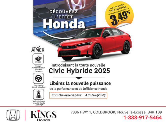 L'événement mensuel Honda !