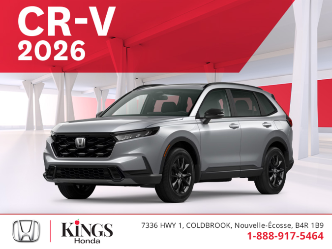 Obtenez le Honda CR-V 2026 !