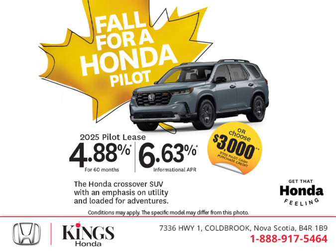 Get the 2025 Honda Pilot!