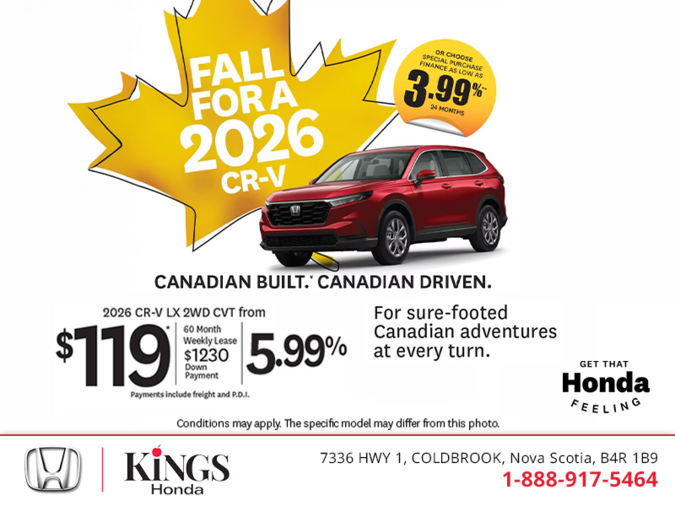 Get the 2026 Honda CR-V!