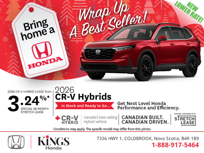 Get the 2026 Honda CR-V hybrid!