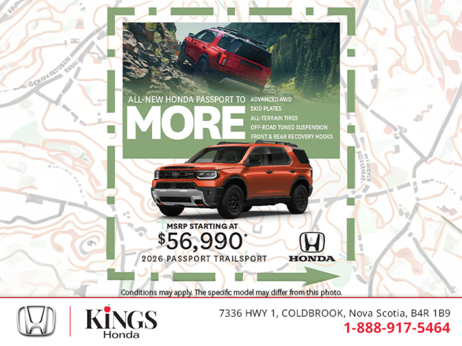 Get the 2026 Honda Passport!