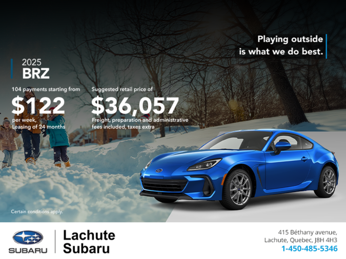 Get the 2026 BRZ today!