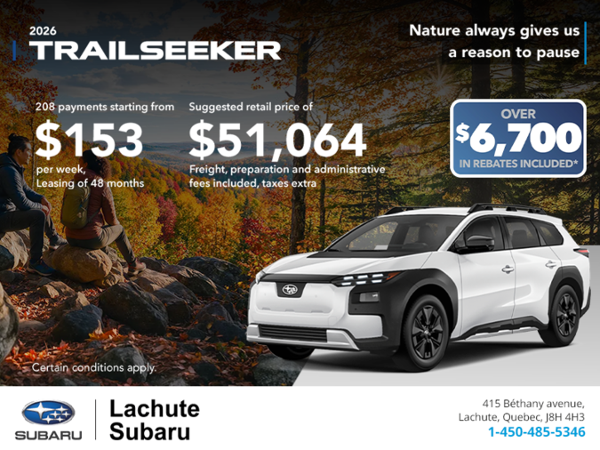 2026 Subaru Trailseeker