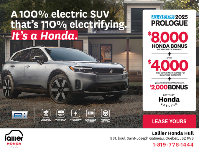 Get the 2025 Honda Prologue!