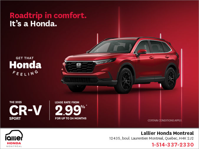 Get the 2025 Honda CR-V!