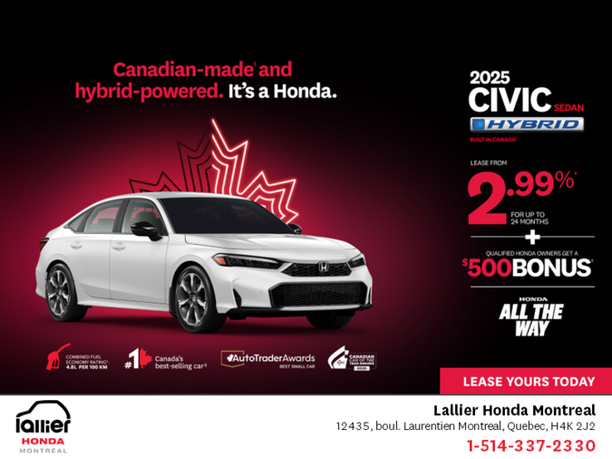 Honda Monthly Event!