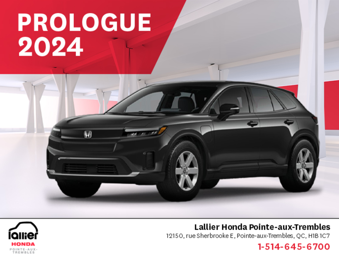 Obtenez le Honda Prologue 2024 !