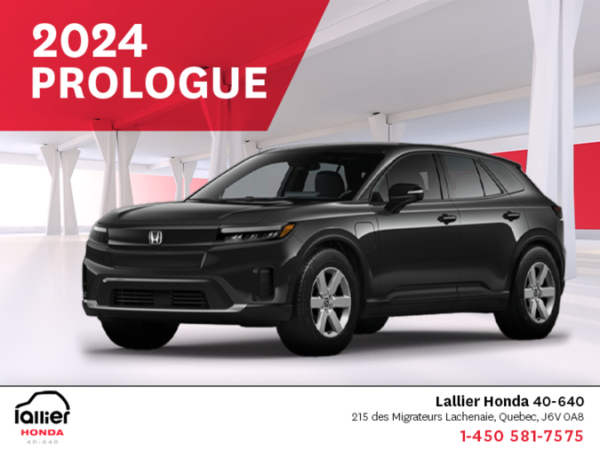 Get the 2024 Honda Prologue!