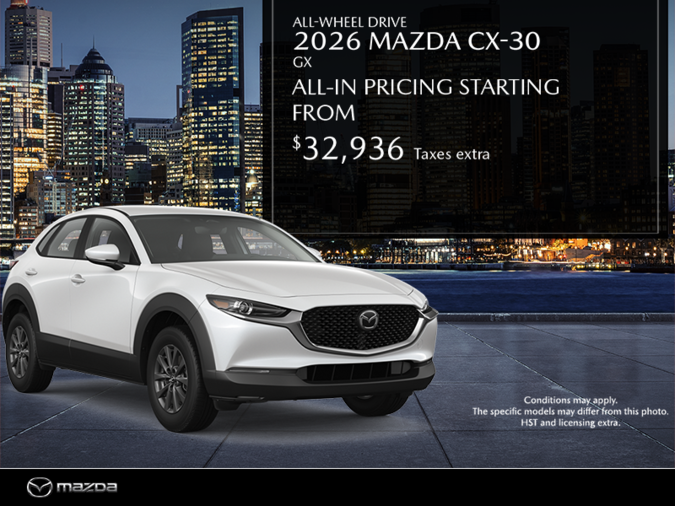 Achilles Mazda of Brantford - Get the 2026 Mazda CX-30