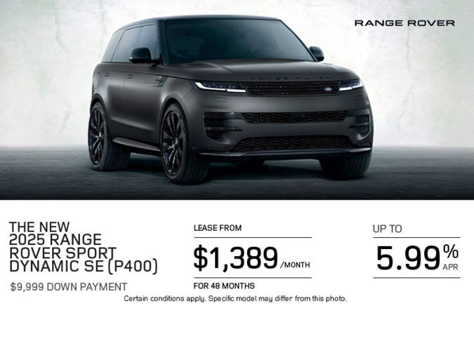 The 2025 Range Rover Sport