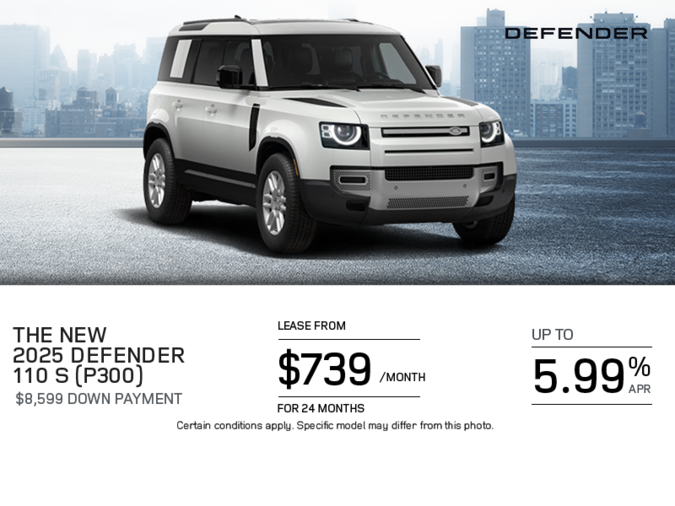 The 2025 Land Rover Defender