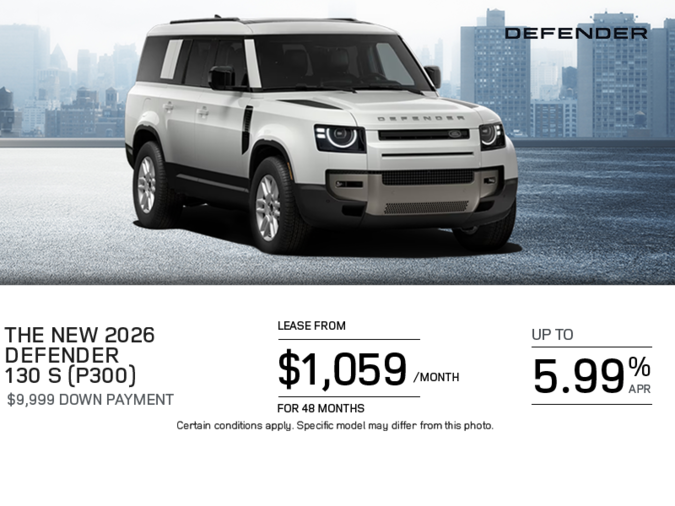 The 2026 Land Rover Defender 130 S