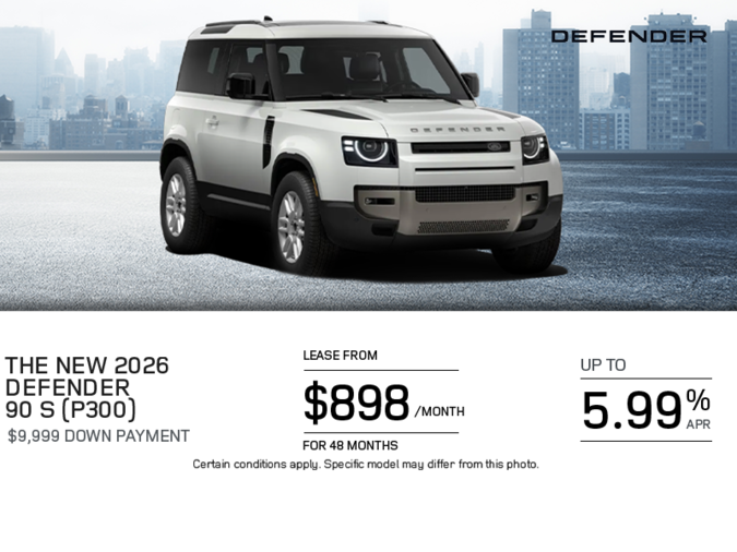 The 2026 Land Rover Defender 90 S