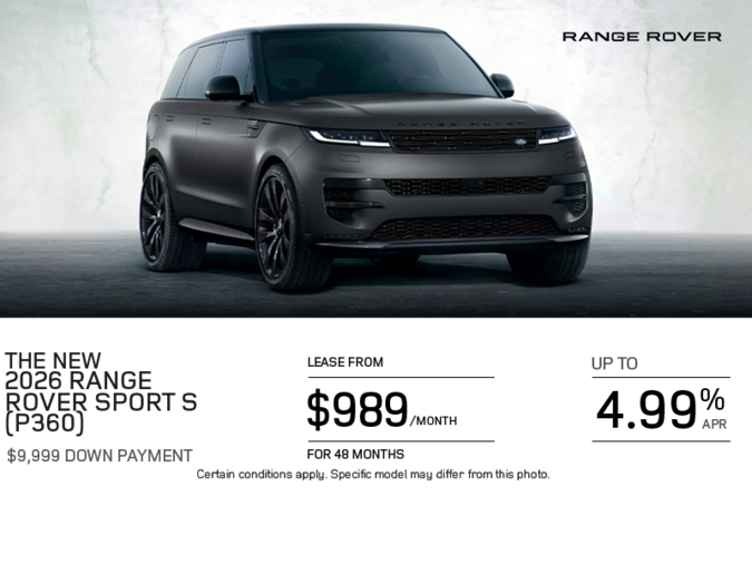 The 2026 Range Rover Sport