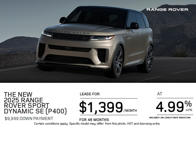 The 2025 Range Rover Sport