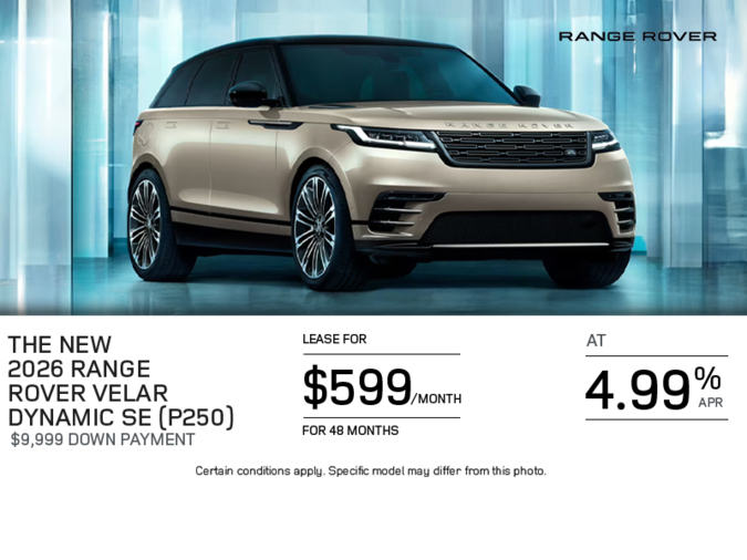 The 2026 Range Rover Velar