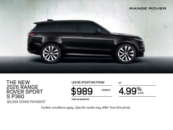 The 2026 Range Rover Sport