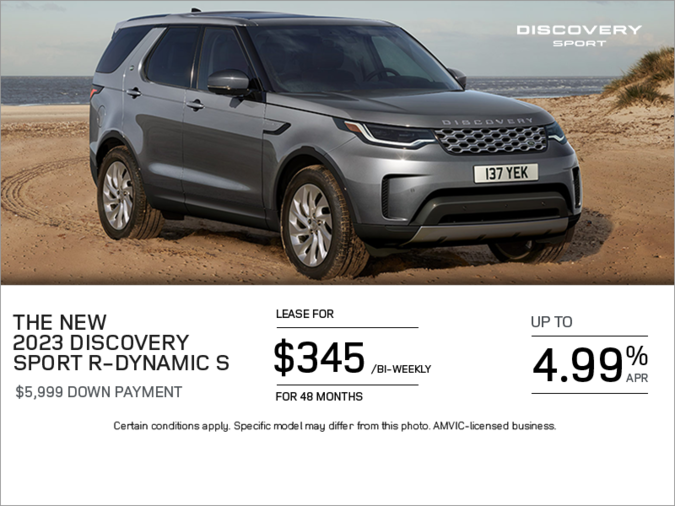 The 2023 Land Rover Discovery Sport