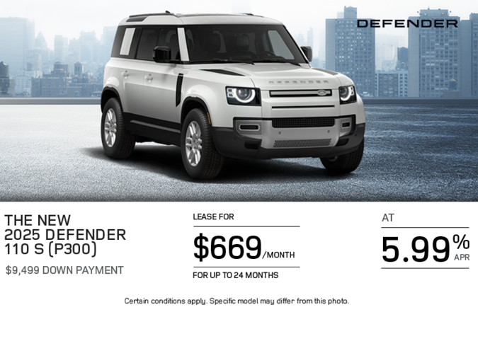 The 2025 Land Rover Defender S