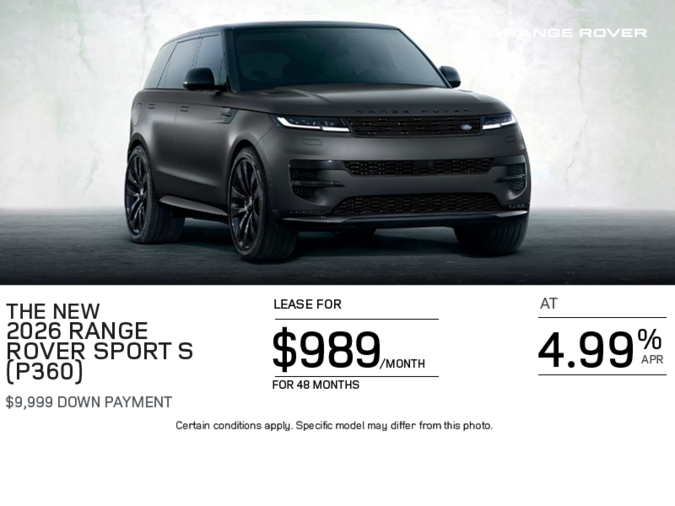The 2026 Range Rover Sport