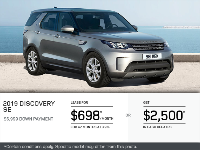 The 2019 Land Rover Discovery SE
