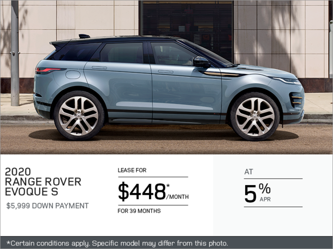 The 2020 Range Rover Evoque S