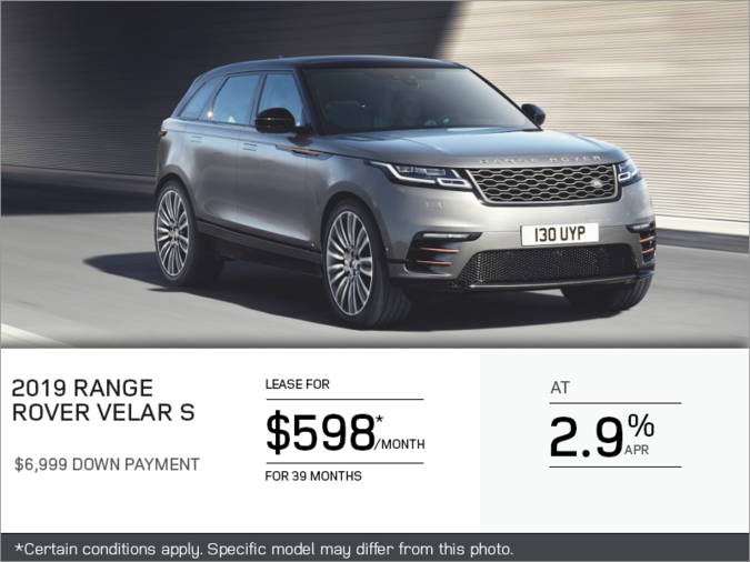 The 2019 Range Rover Velar S