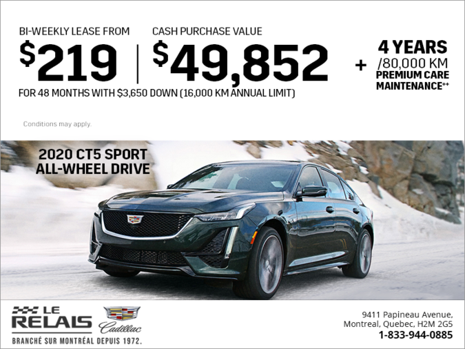 2020 Cadillac CT5