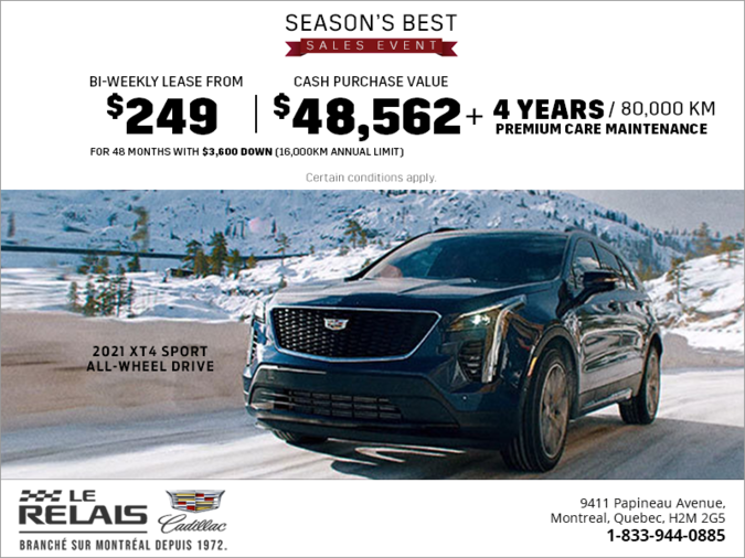 2021 Cadillac XT4