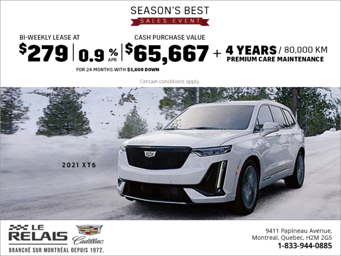 2021 Cadillac XT6